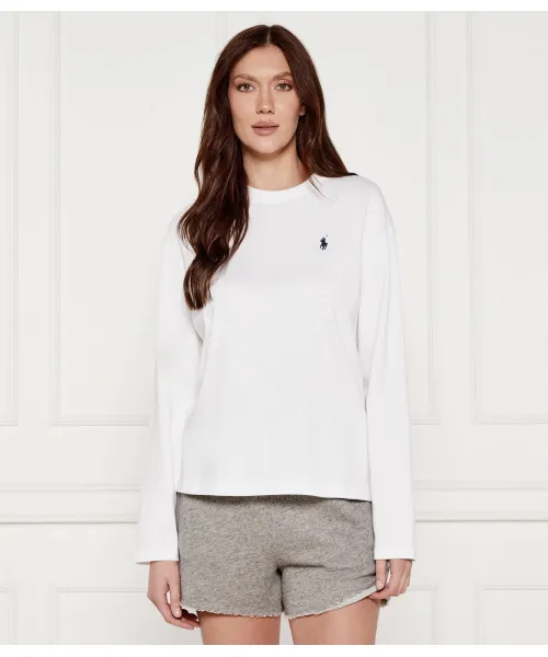 

Блуза Loose fit Polo Ralph Lauren, белый