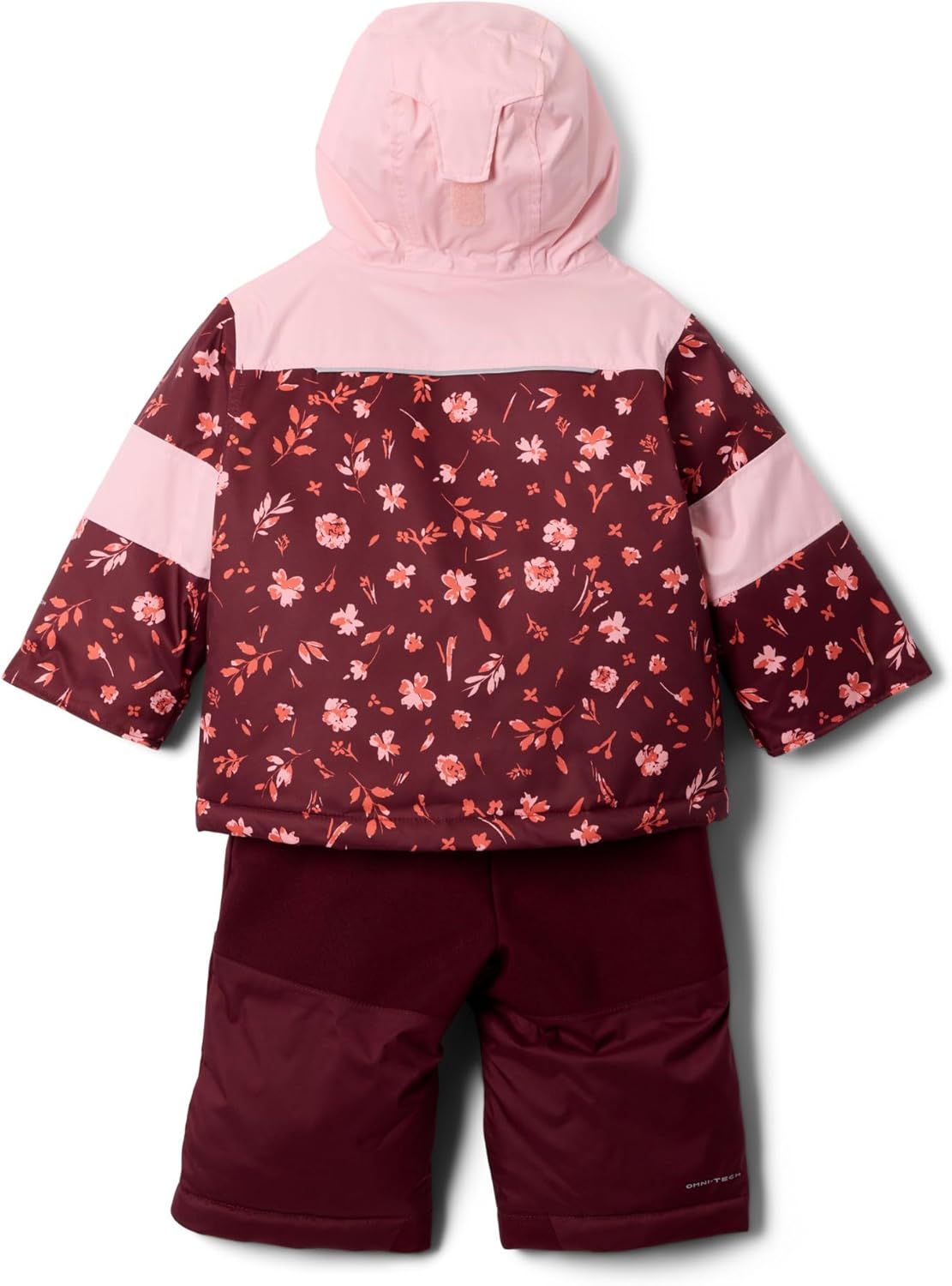 Columbia Unisex Baby Mighty Mogul II Set, Rich Wine Wintergarden/Satin Pink — фото 2