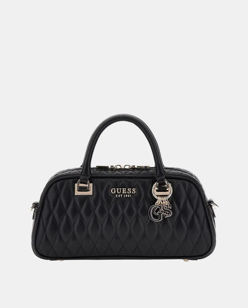 

Маленькая сумка через плечо на молнии Guess, черный