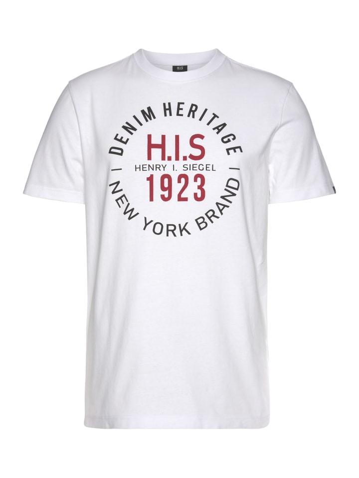 

Футболка H.I.S., белый