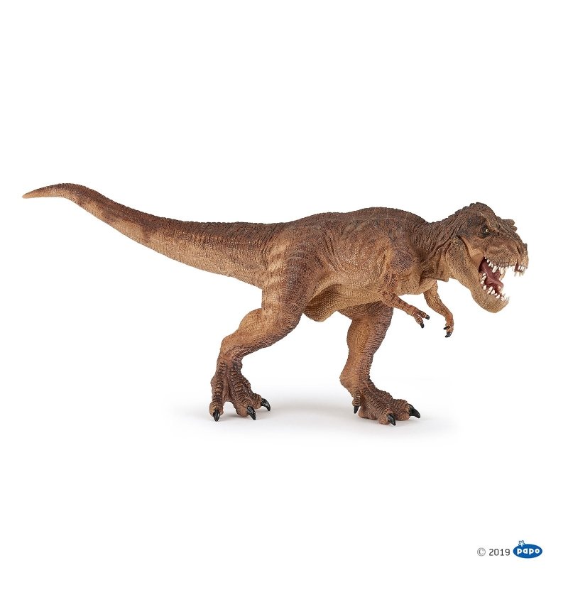 

Papo 55075 T-Rex бегущий коричневый 16x32x13см