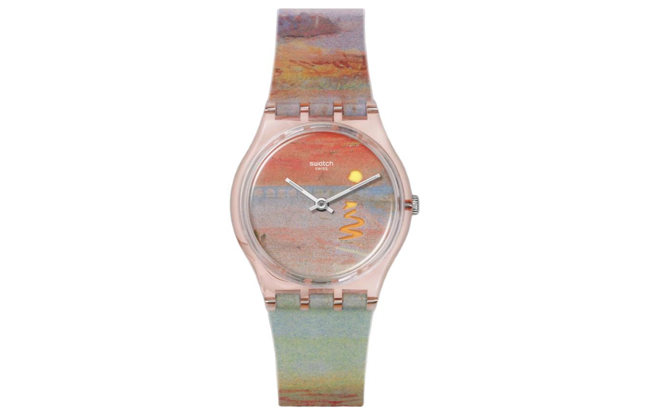 

SWATCH Часы Unisex 34mm Red Watch SO28Z700, Red Watch Dial