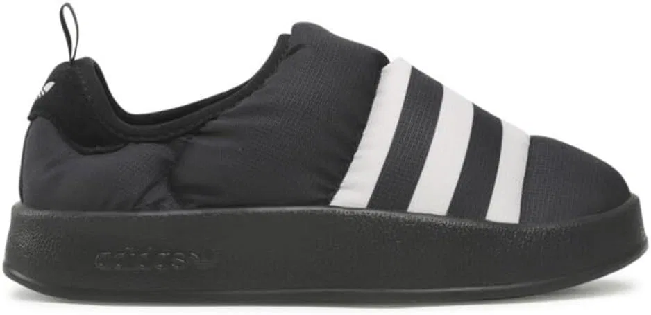Мужские шлепанцы Adidas Puffylette, Core Black Grey One Core Black