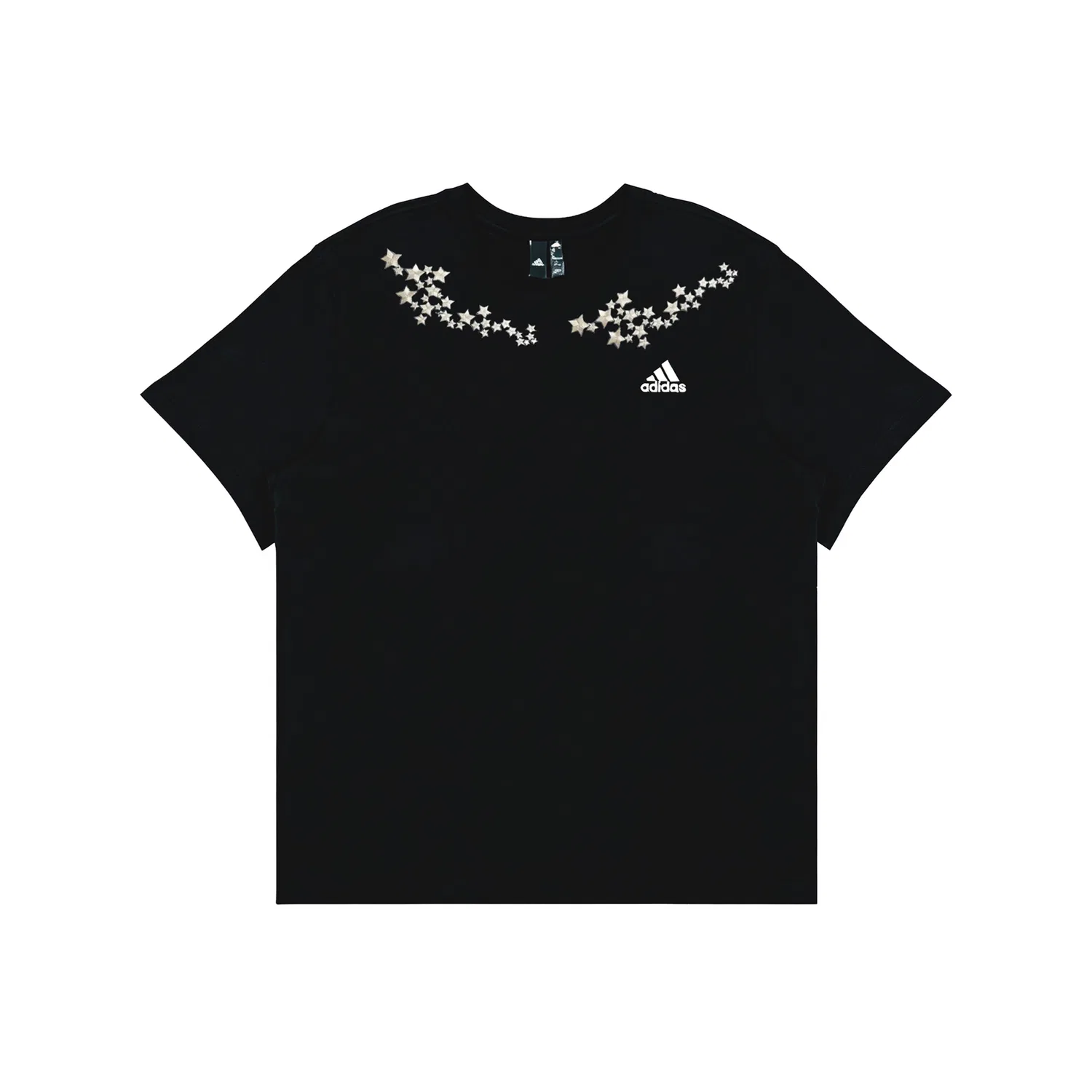 Футболка с принтом звезд Adidas Unisex Sparkling Galaxy-Limited Black