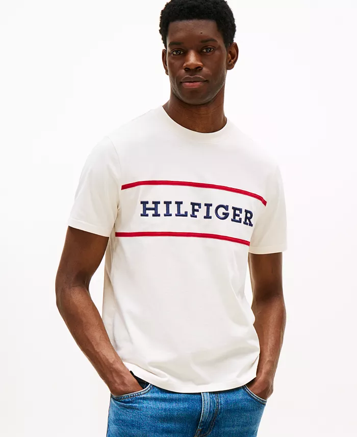 

Мужская футболка Americana Colorblock Tommy Hilfiger, желтый