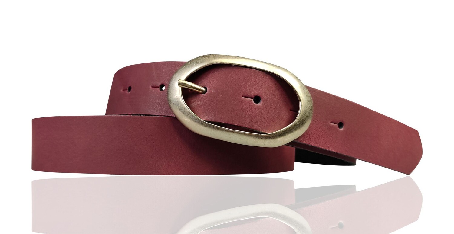 

Кожаный ремень FRONHOFER, бордо