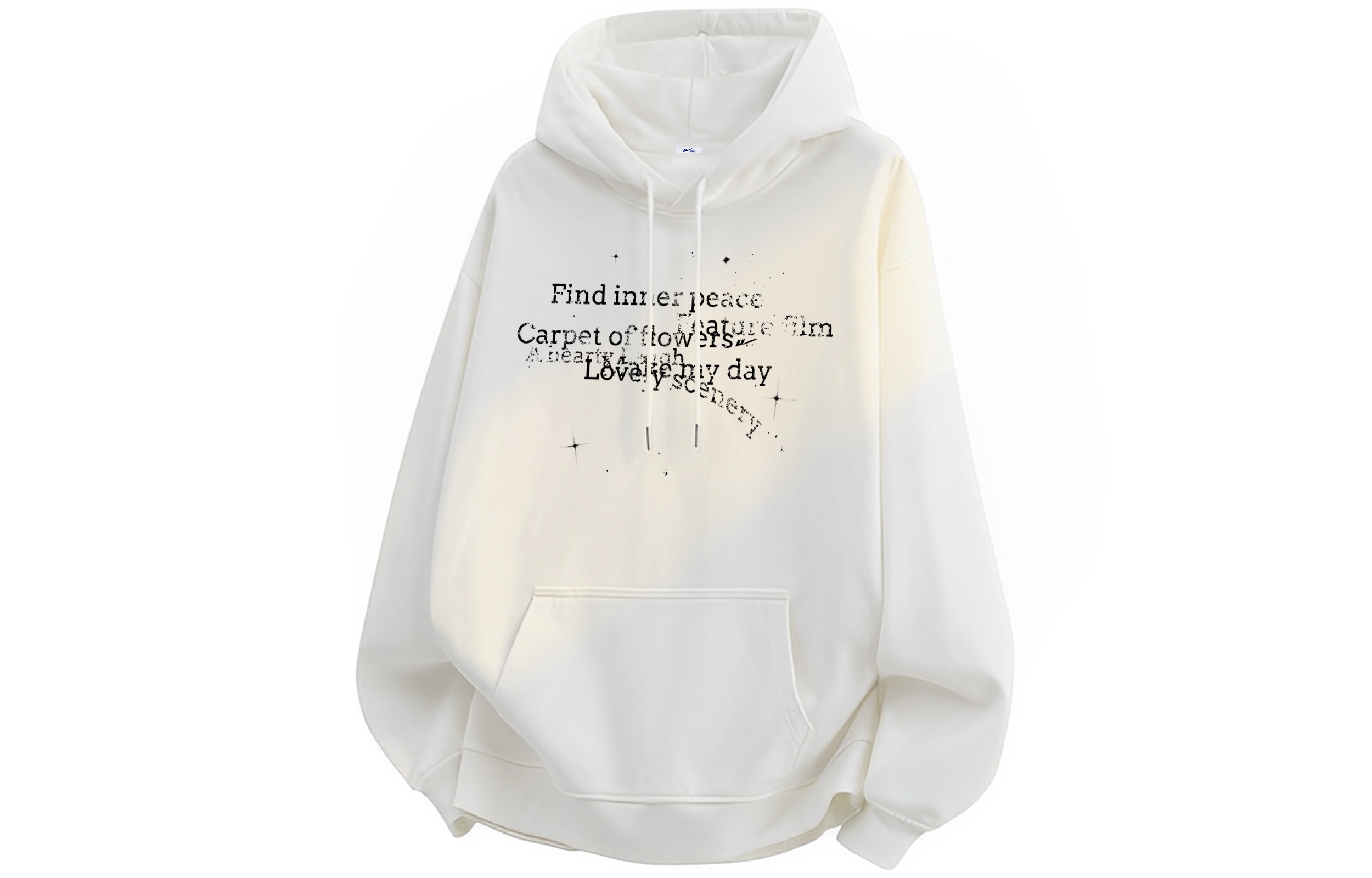 

Свитшот Huichao Riding The Wind Collection Unisex WARRIOR, белый