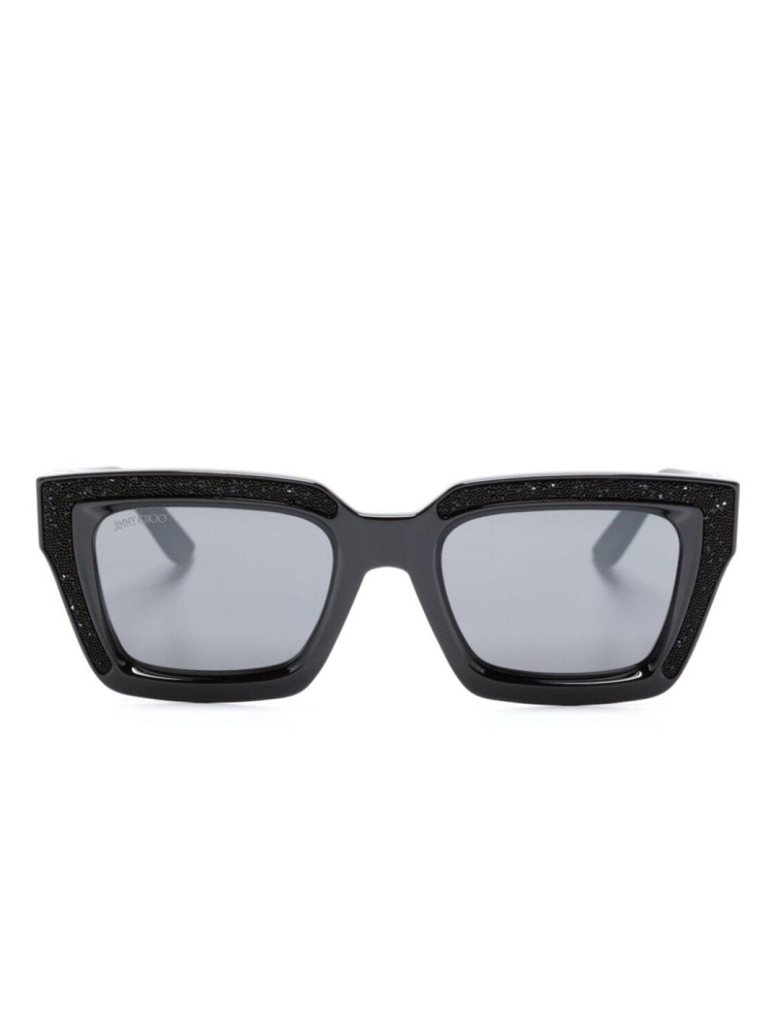 

Jimmy Choo Eyewear солнцезащитные очки MEGS/S в квадратной оправе, черный