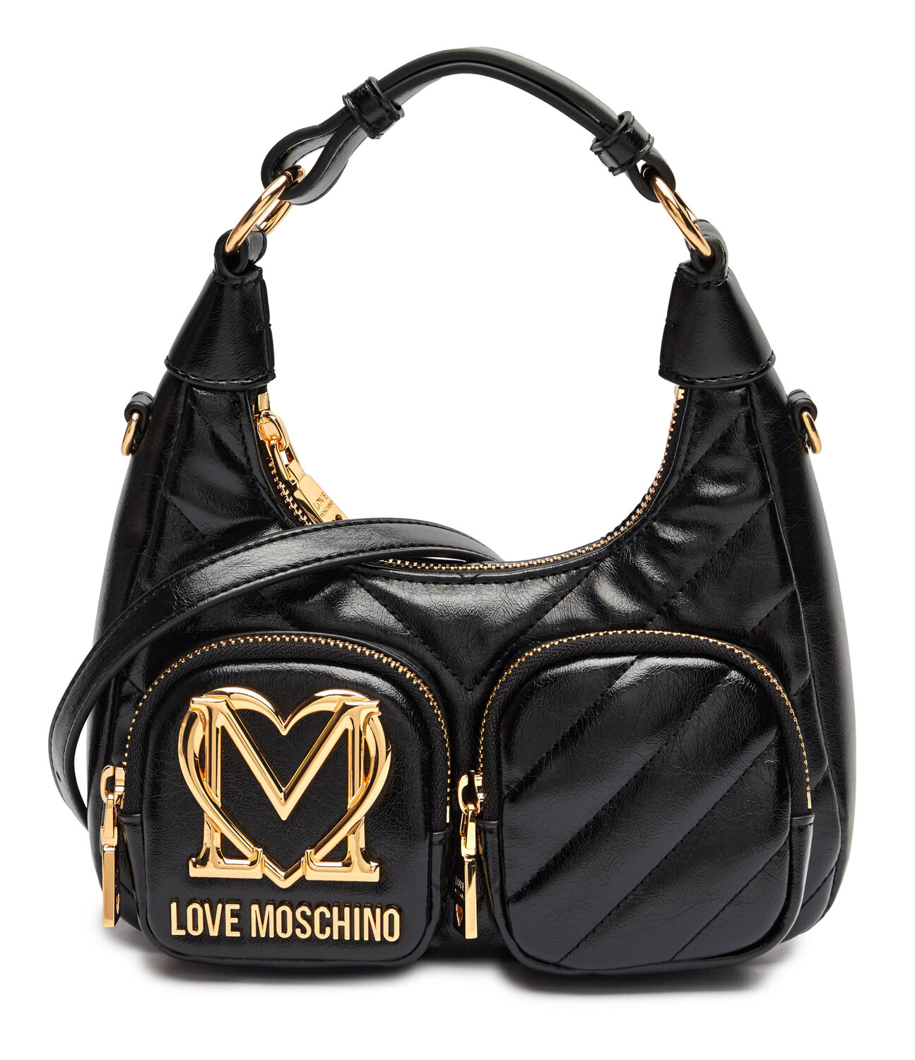 

Сумка-хобо Love Moschino, черный