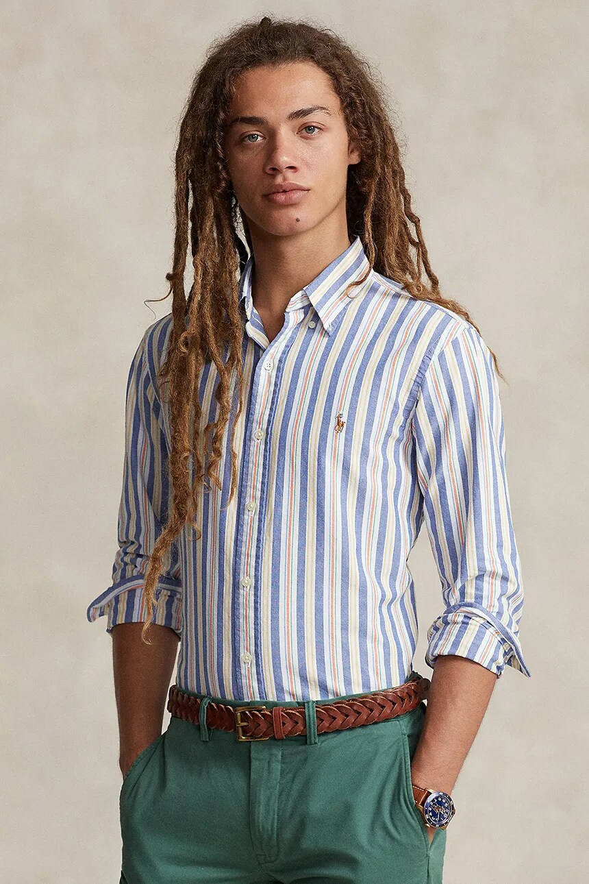 

Рубашка из хлопка Polo Ralph Lauren, мультиколор