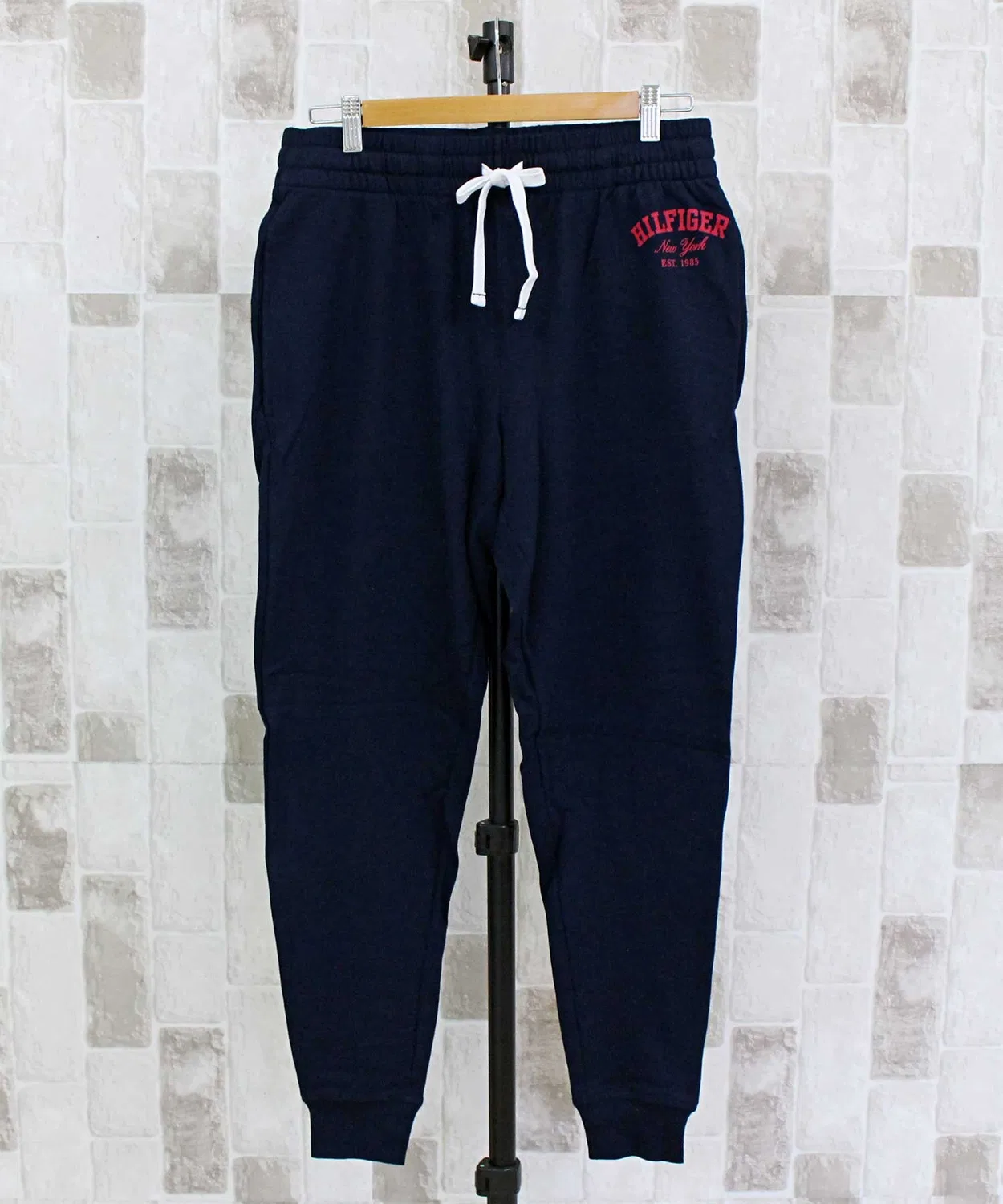 Спортивные брюки с логотипом Tommy Hilfiger, тёмно-синие