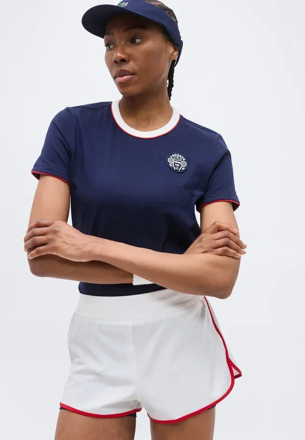 Футболка Lacoste Sport сборной Франции, белый — фото 4