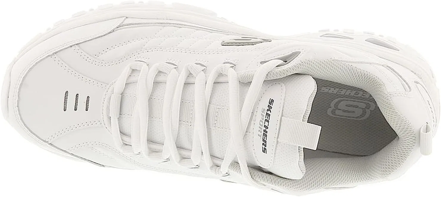 Мужские кроссовки Skechers Energy - After Burn на шнуровке, White Opulent Garden — фото 4