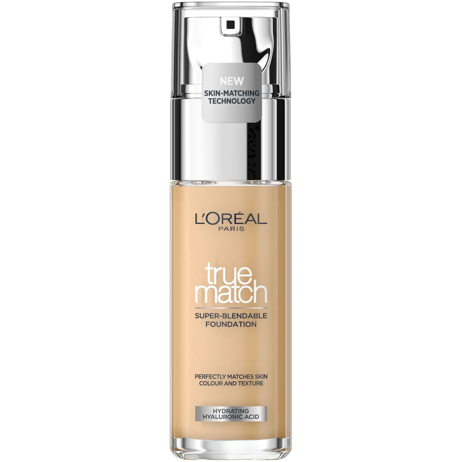 

2. тональная основа для лица ваниль L'Oréal Paris True Match, 30 мл