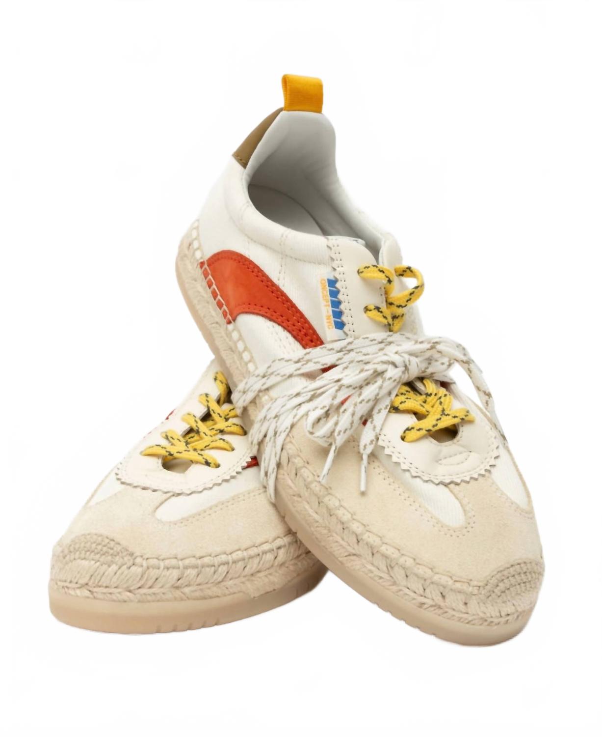 Женские кроссовки St Tropez Espadrille цвета слоновой кости Oncept — фото 4