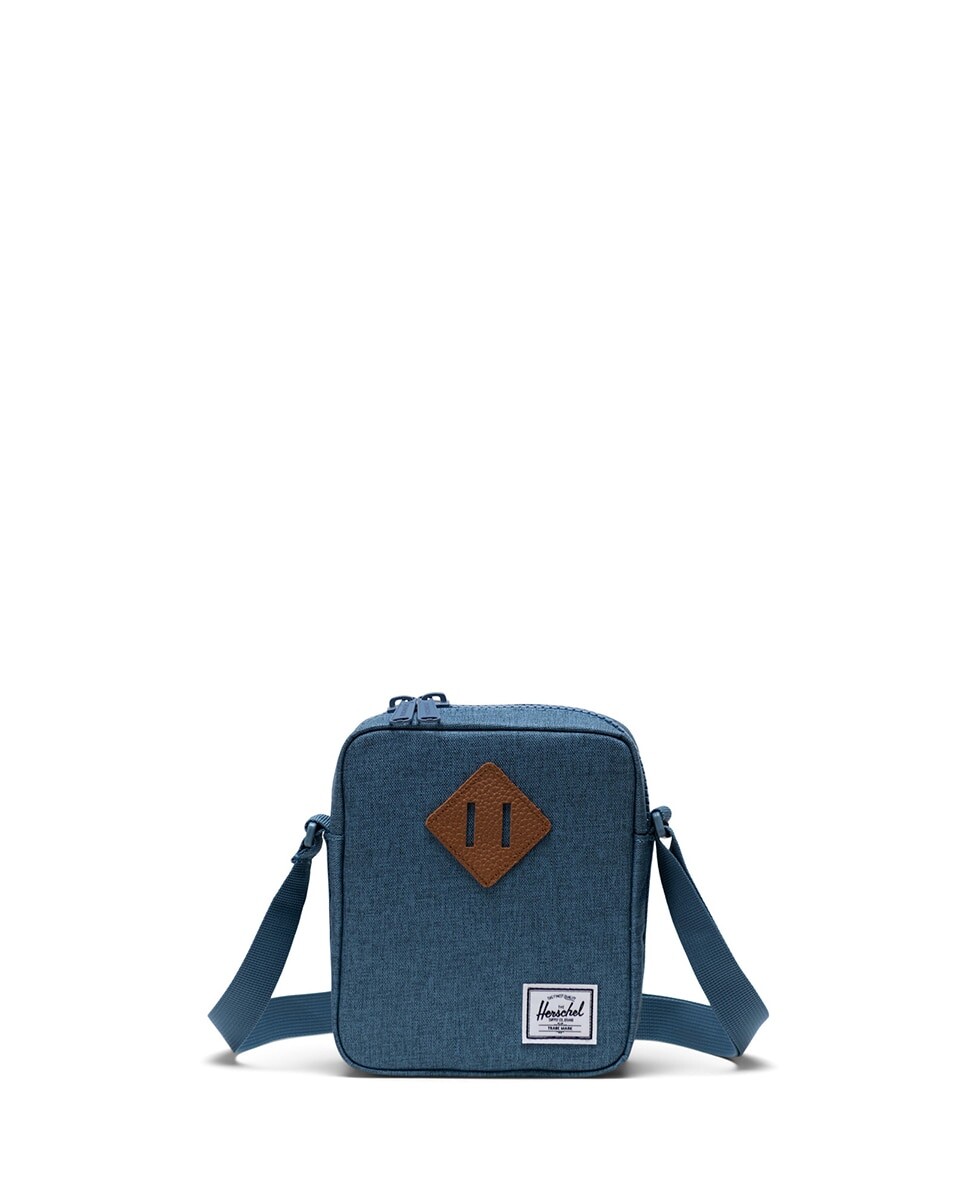 

Синяя сумка через плечо унисекс на молнии Herschel, синий