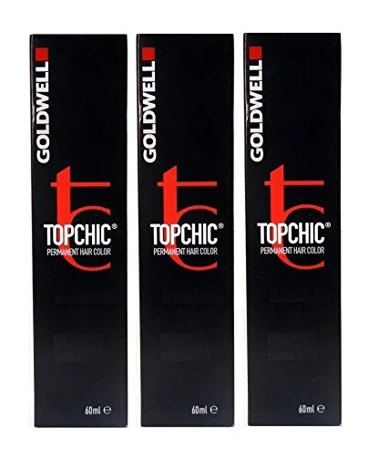 Стойкая краска для волос «Topchic 7B Safari» от Goldwell, 3 x 60 мл No brand