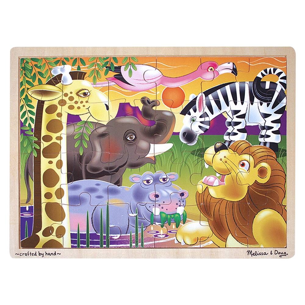 

Пазл Мелисса и Дуг на африканских равнинах Melissa & Doug, мультиколор