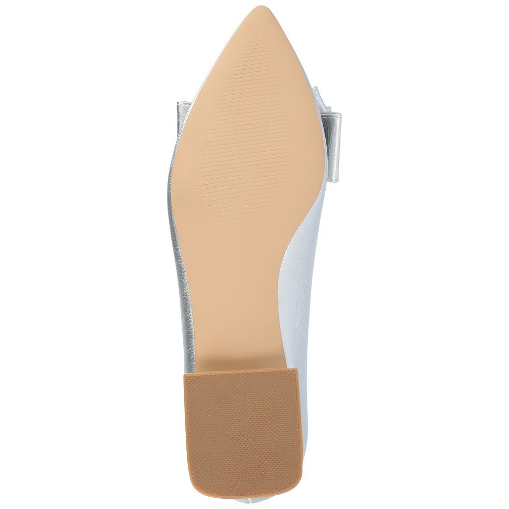 Женские туфли на плоской подошве Journee Collection Tru Comfort Foam Ophelia, цвет Patent White — фото 3