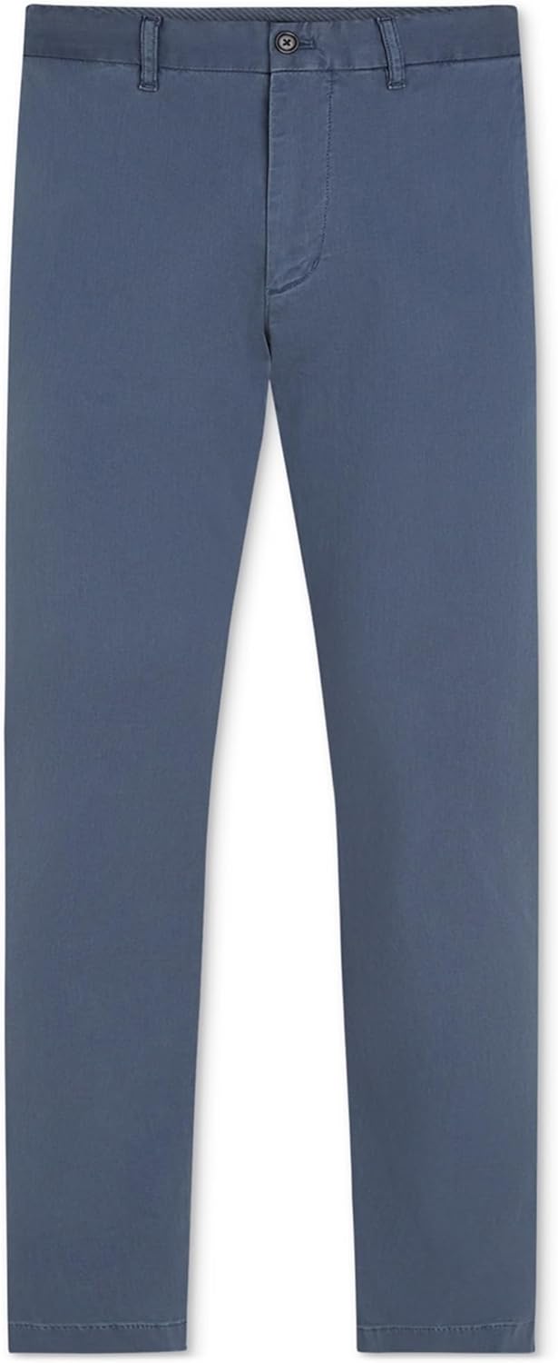 

Мужские повседневные брюки-чино Tommy Hilfiger Denton, окрашенные в гармошку, Aegeansea