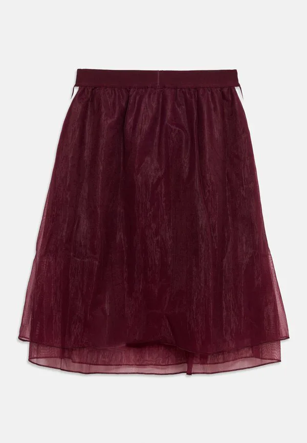 Юбка-Трапеция для младших школьников Adidas Originals, Maroon — фото 2