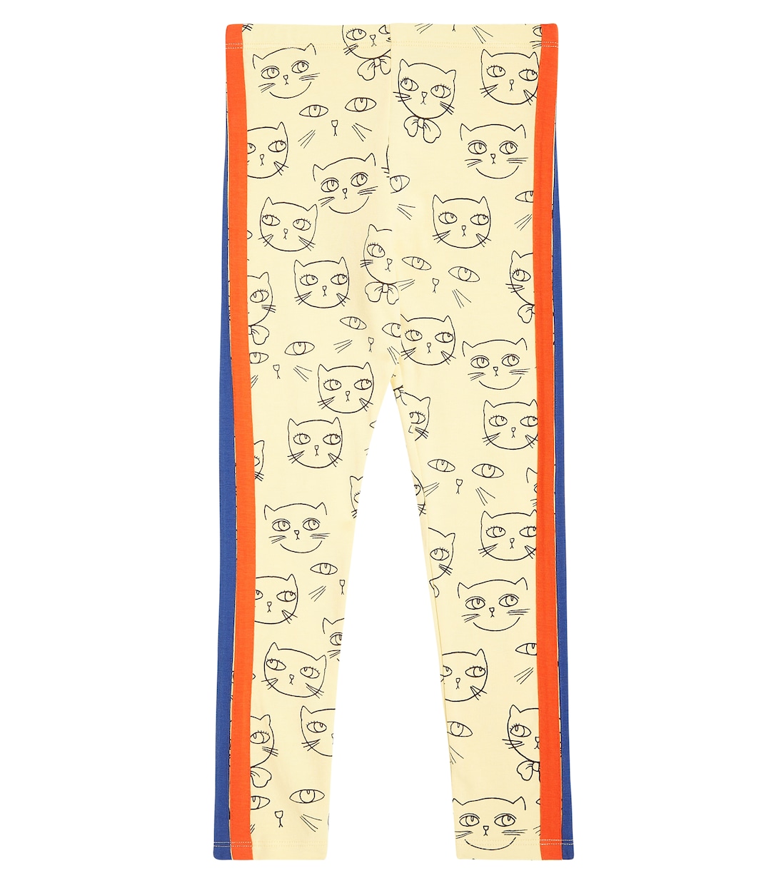 

Леггинсы Cathlethes из хлопкового джерси Mini Rodini, желтый