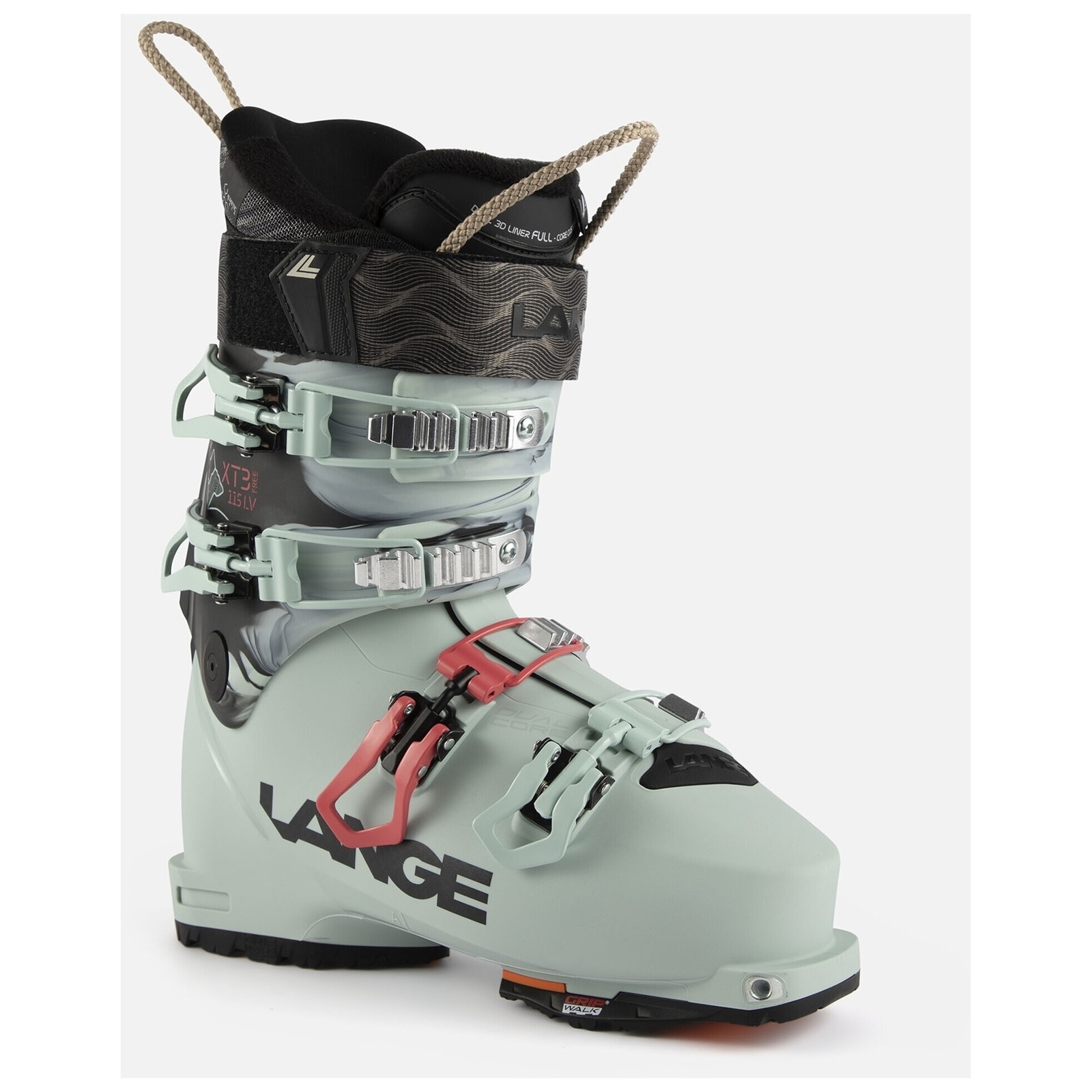 

Женские горнолыжные ботинки Lange XT3 Free 115 W LV GW, свежая мята