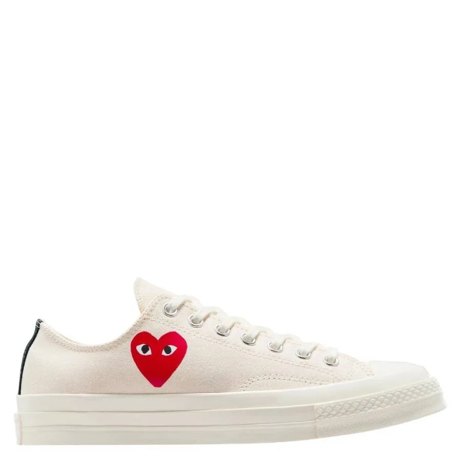 Кроссовки Comme Des Garcons Play X Converse Heart, бежевый