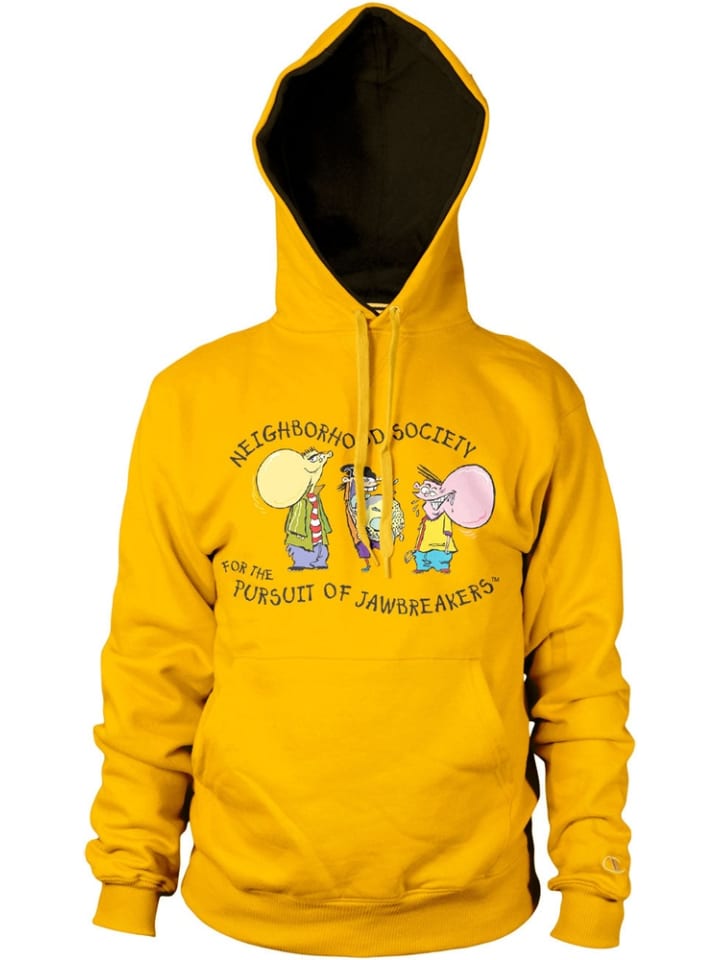 

Cartoon Network Худи "Ed, Edd n Eddy Neighborhood Society Hoodie" золотого цвета