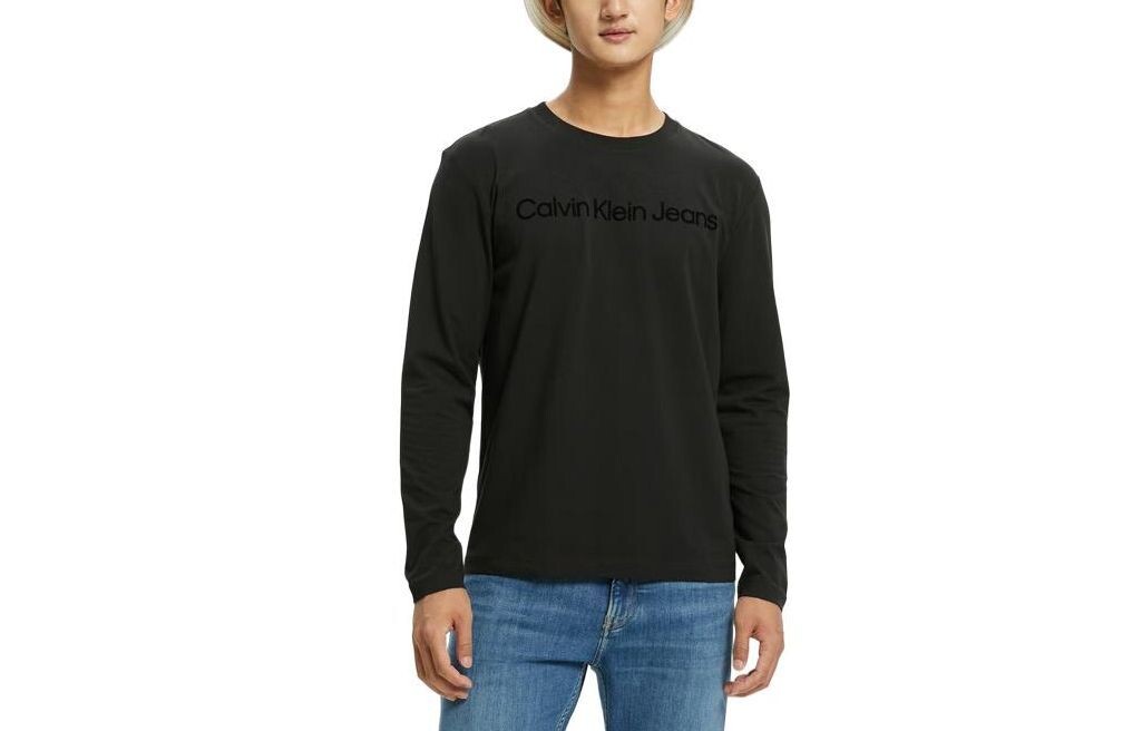 

Футболка мужская черная Calvin Klein, черный