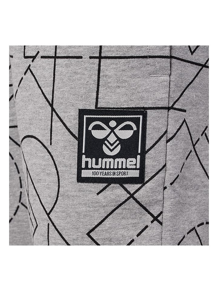 Hummel Спортивные шорты «Тревор» светло-серого цвета — фото 4