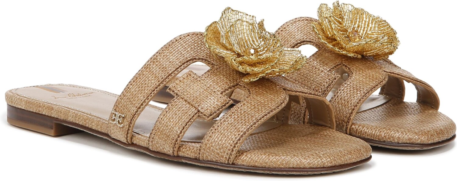 

Сандалии на плоской подошве Bay Flora Sam Edelman, цвет Tan