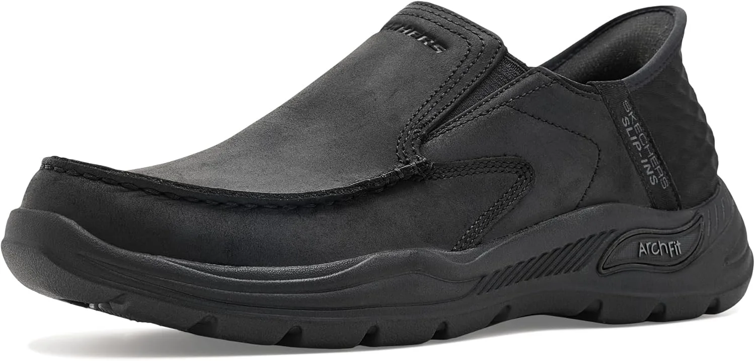 Мужские лоферы Skechers Arch Fit Motley - MiloSlip-On, черный