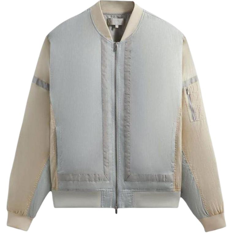 

Футболка KITH Washed Silas Bomber Jacket Powder, Синий, Футболка KITH Washed Silas Bomber Jacket Powder