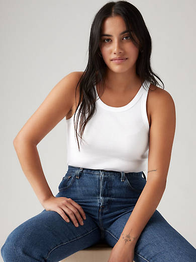 

Майка-борцовка Essential Levi's, цвет White