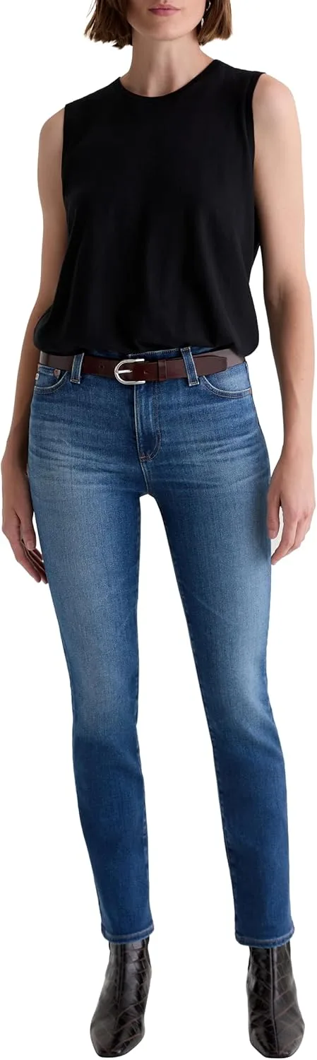 

AG Женские джинсы Mari Mid Rise Slim Straight