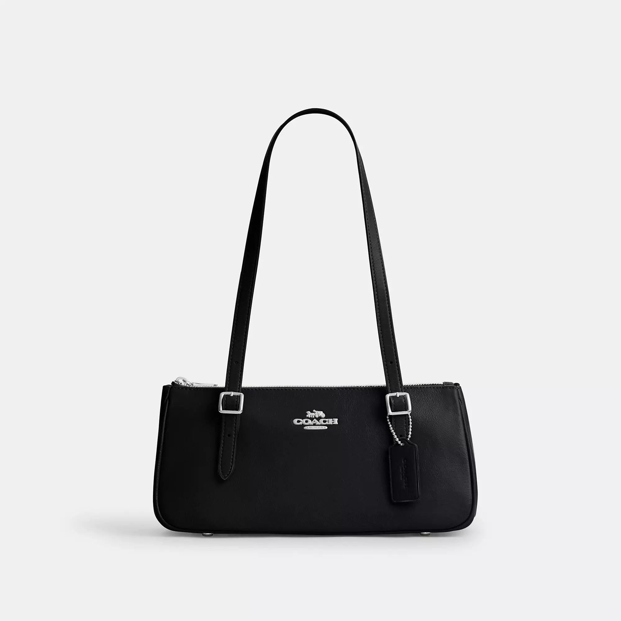 

Сумка через плечо Coach Outlet Asher, серебряный/черный