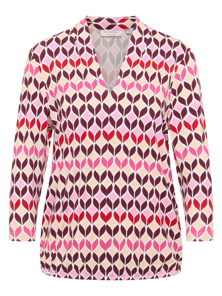 

Eterna Блузка прямого кроя розового цвета