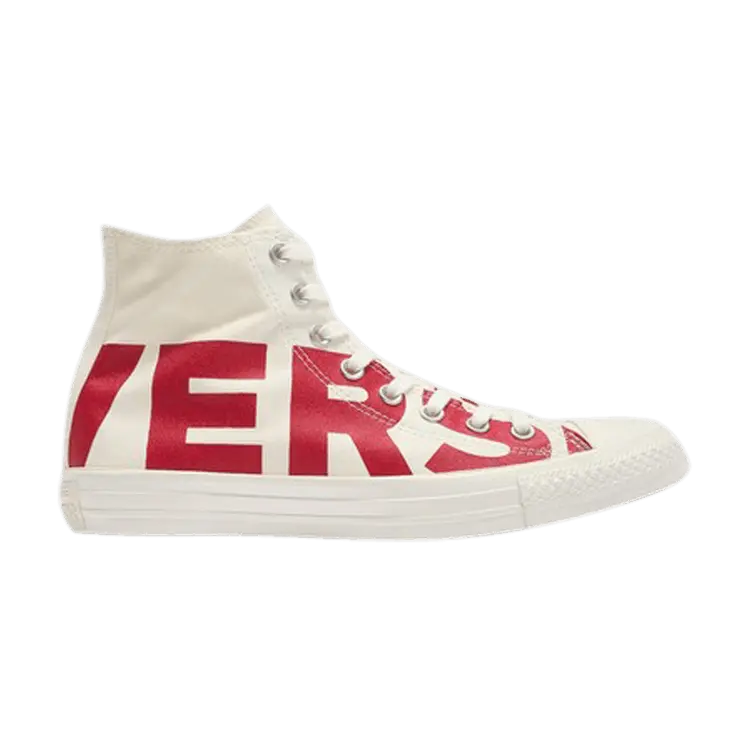 

Кроссовки Converse Chuck Taylor All Star Print Hi 'Wordmark', белый