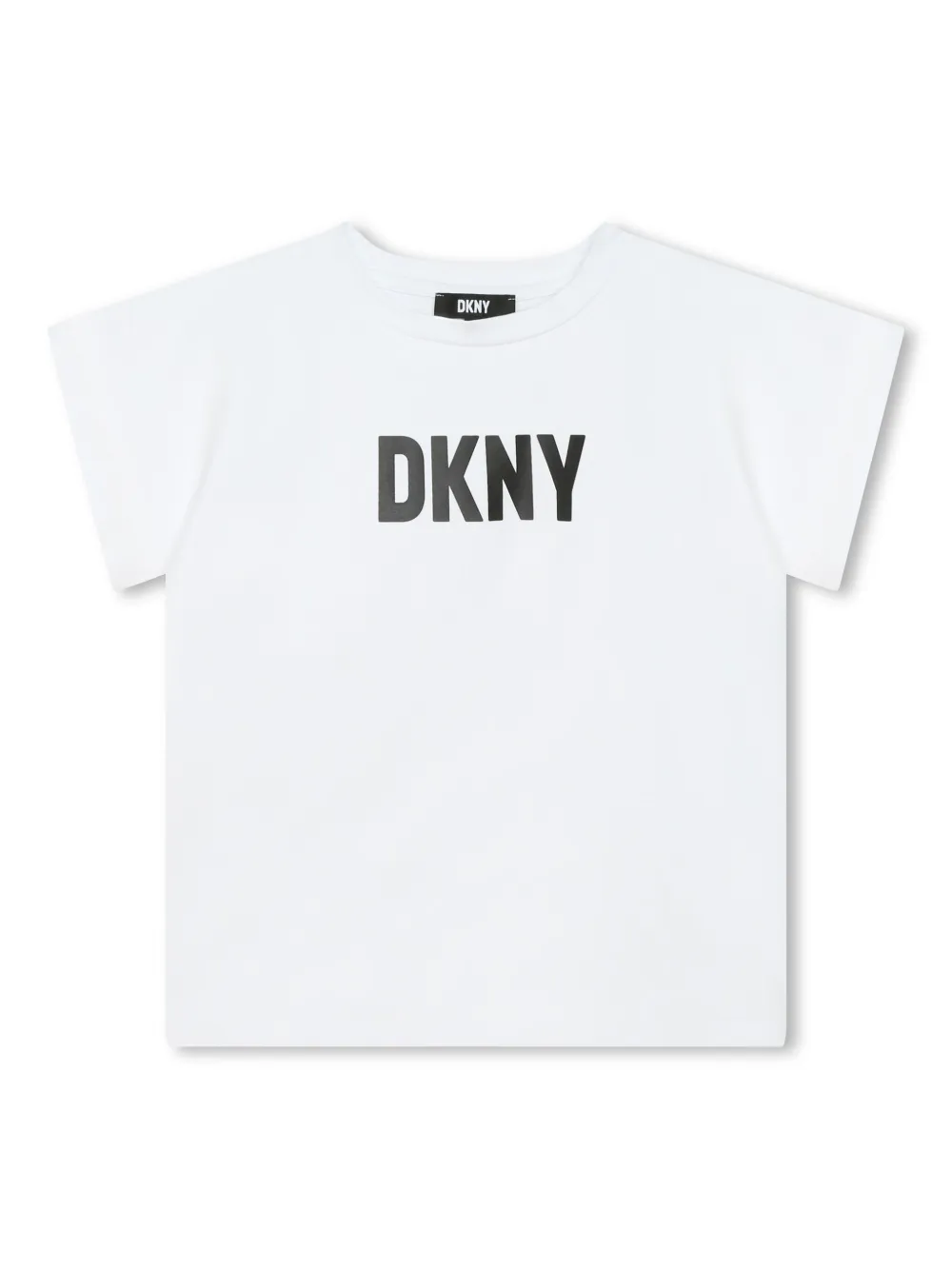 

Футболка из джерси с логотипом Dkny Kids, белый