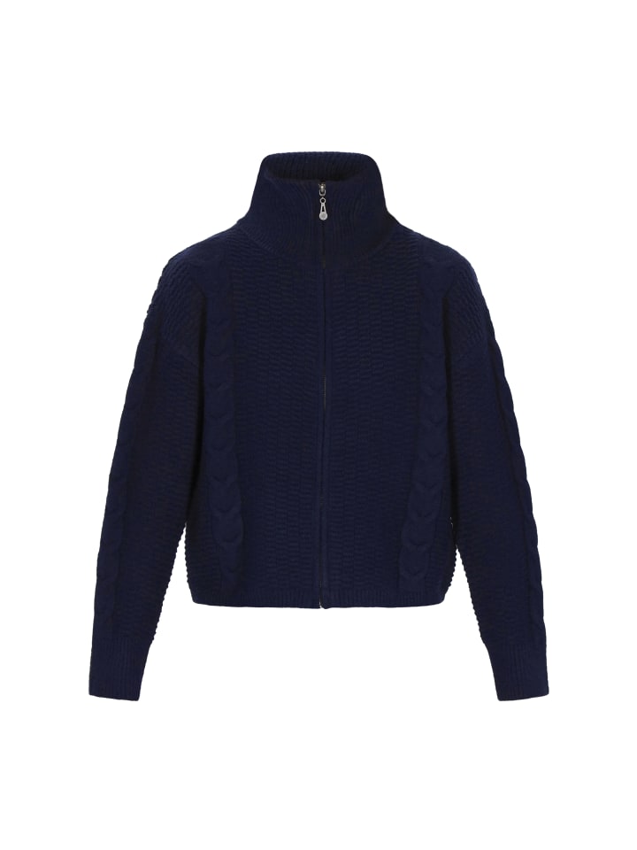 

DreiMaster Женский кардиган темно-синего цвета