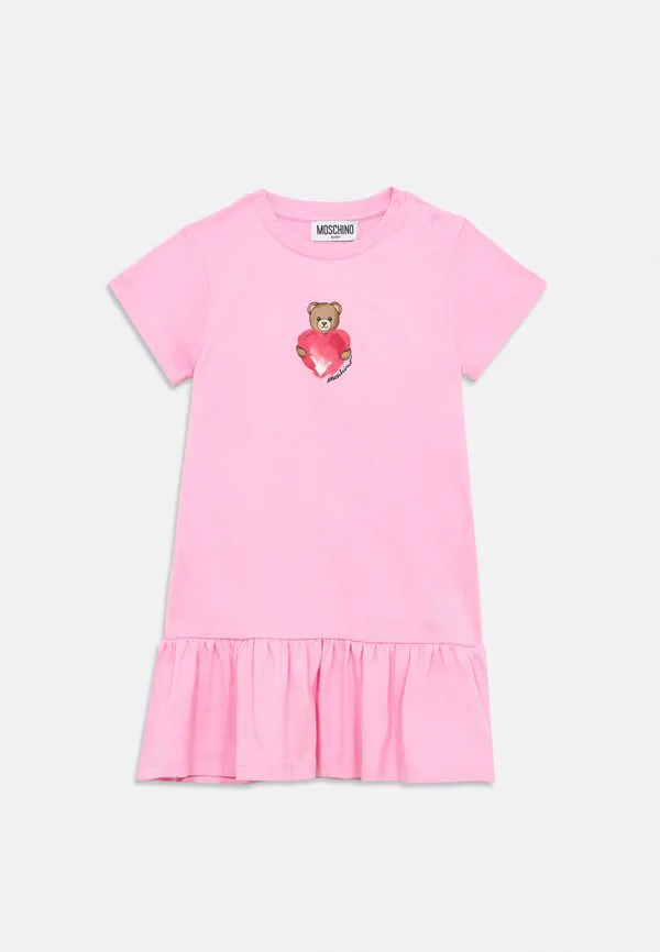 Детское платье, трикотажное платье Moschino, Bonbon Pink