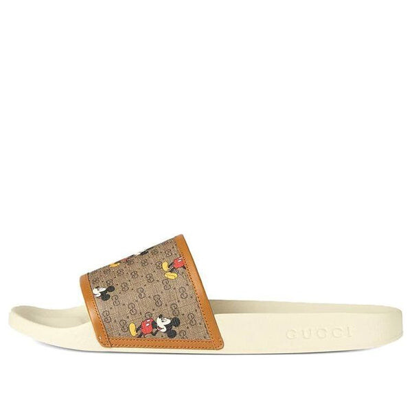 

Сандалии disney x gg slide 'mickey mouse' Gucci, коричневый