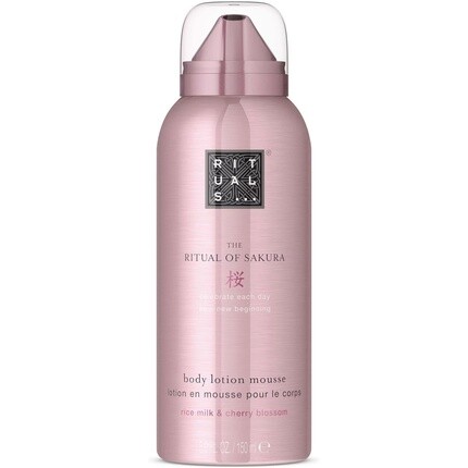 

Rituals The Ritual Of Sakura Лосьон для тела мусс с рисовым молоком и вишневым цветом 150мл