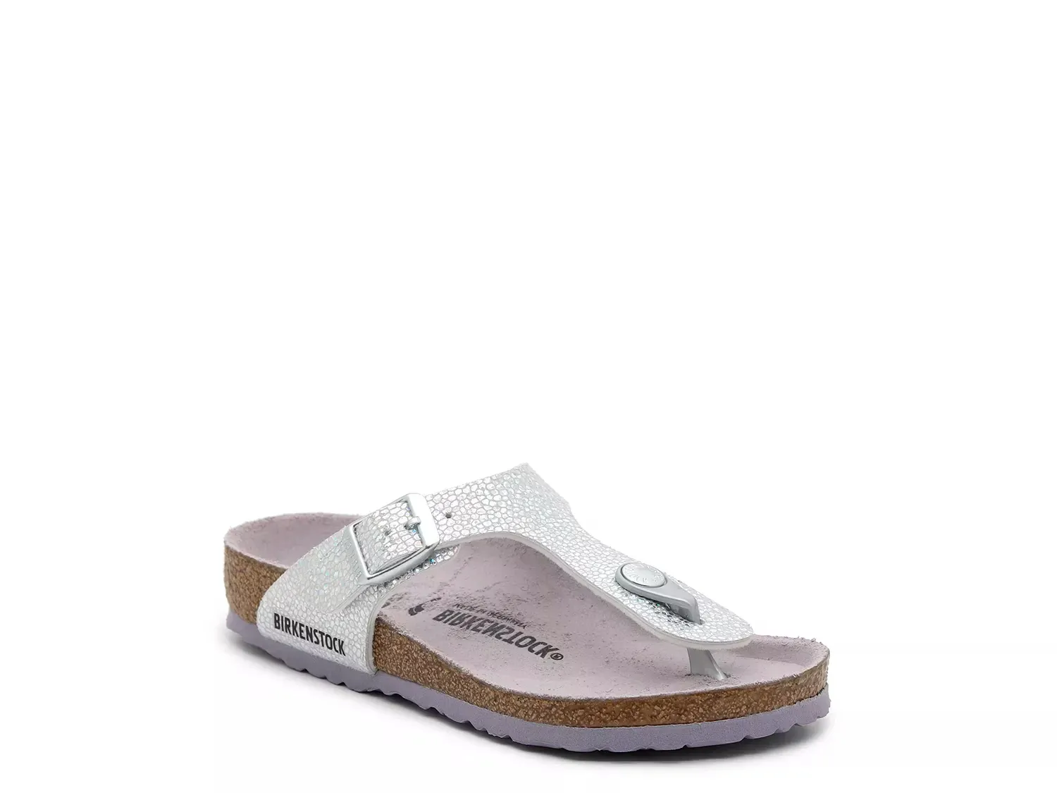 

Сандалии Gizeh - детские Birkenstock, Silver Metallic/Iridescent