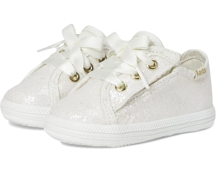 Кроссовки Keds Kids Kickstart Celebrations (Infant/Toddler), Ivory Sparkle