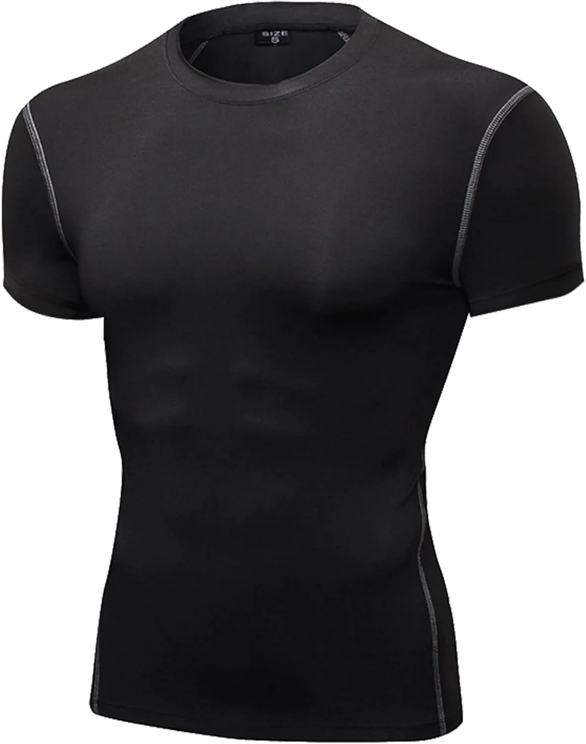 

SPVISE Мужская компрессионная футболка с коротким рукавом для тренировок