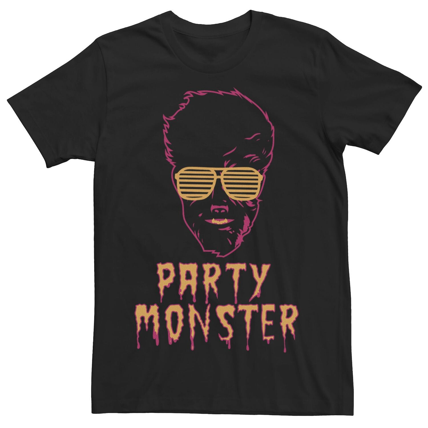 

Мужская универсальная футболка Monsters The Wolfman Party Monster Licensed Character