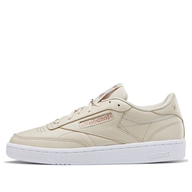 

Кеды Reebok Unisex Club C 85 Brown/White, белый