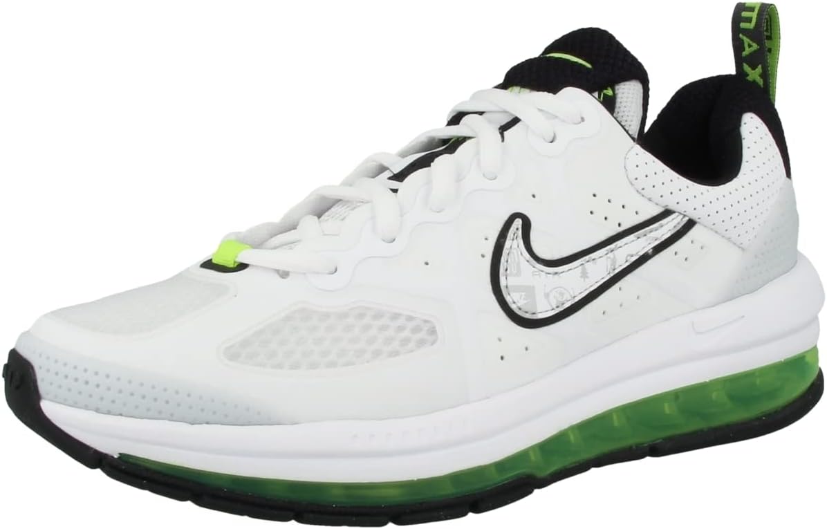Баскетбольные кроссовки Nike Air Max Genome, белый/черный — фото 4